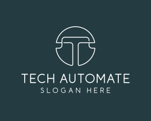 Digital Tech Web Developer logo design