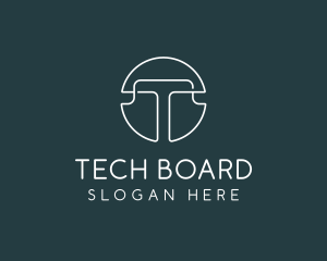 Digital Tech Web Developer logo design