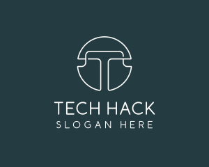 Digital Tech Web Developer logo design