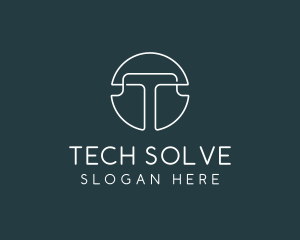 Digital Tech Web Developer logo design