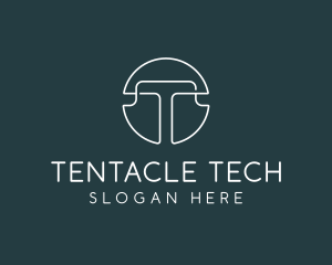 Digital Tech Web Developer logo design