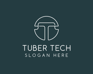 Digital Tech Web Developer logo design