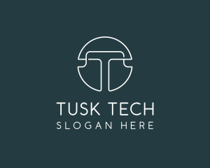 Digital Tech Web Developer logo design