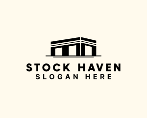 Stockroom - Logistics Warehouse Facility logo design