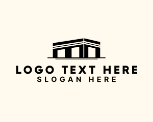 Stockroom - Logistics Warehouse Facility logo design