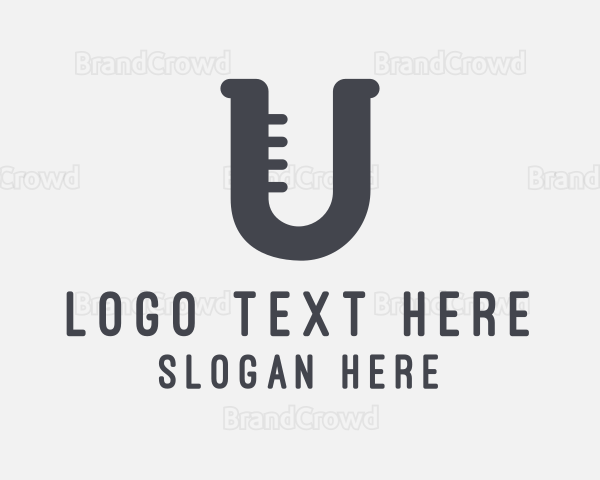 Letter U Flask Logo