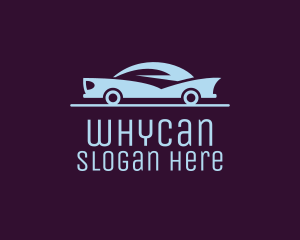 Car Accessories - Stylish Blue Car logo design