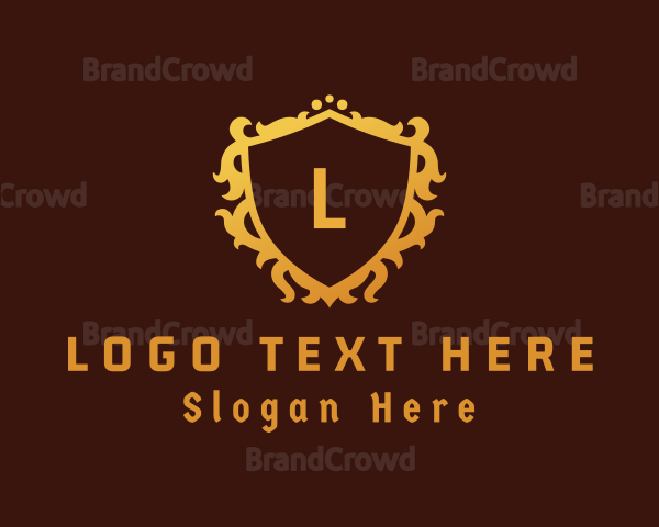 Luxury Royal Shield Logo