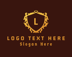 Law Firm - Luxury Royal Shield logo design
