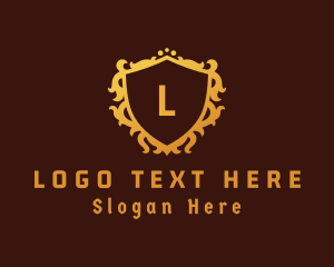 Expensive - Luxury Royal Shield logo design