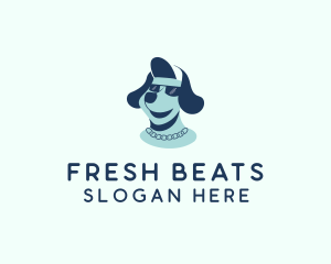 Hip Hop - Hip Hop Dog Bling logo design