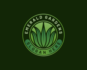 Landscaping Gardening Lawn logo design