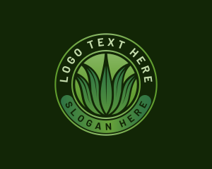 Natural - Landscaping Gardening Lawn logo design