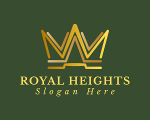 Highness - Elegant Modern Crown logo design