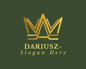 Coronation - Elegant Modern Crown logo design