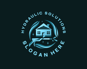 Hydraulic - Home Hydro Pressure Wash logo design