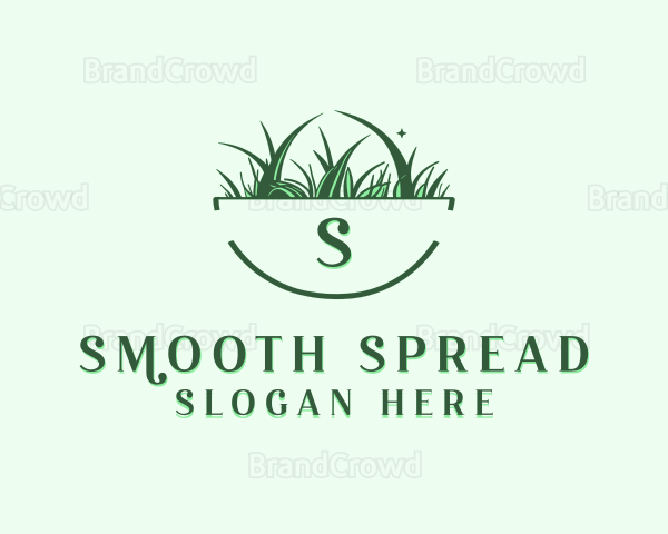 Gardening Grass Lawn Logo