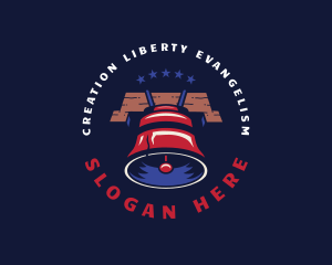 Liberty Bell USA logo design