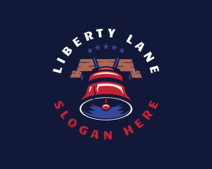 Liberty Bell USA logo design