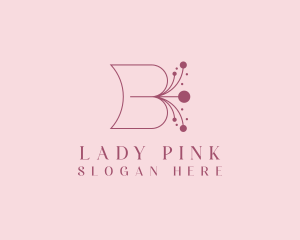 Floral Boutique Letter B Logo