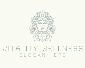 Nature Beauty Wellness logo design