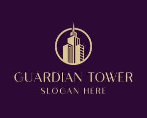 City Tower Building logo design