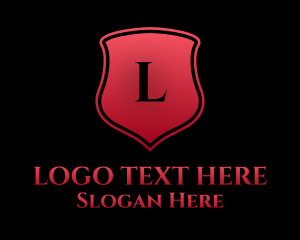 Professor - Red University Lettermark logo design