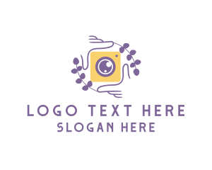 Hobby - Camera Hand Angle Photography logo design