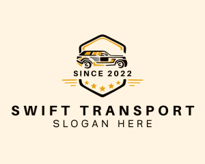 Car Rideshare Transport logo design