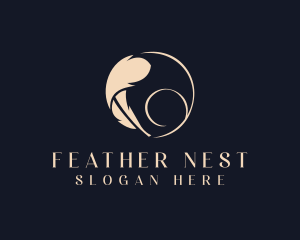 Feather - Feather Author Publisher logo design