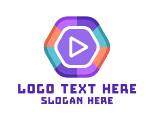 La - Video Streaming App logo design