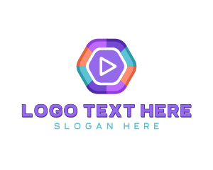 Cyber - Video Streaming App logo design