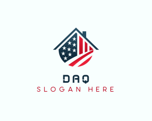 Home Patriotic Veteran Logo