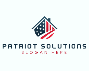 Patriot - Home Patriotic Veteran logo design