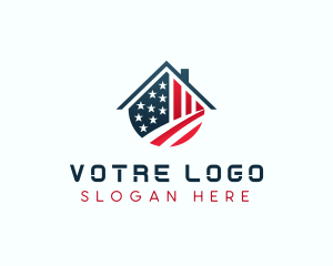 Veteran - Home Patriotic Veteran logo design