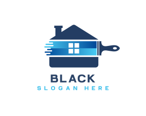 Remodeling - House Painting Renovation logo design