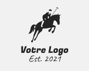 Ranch - Horse Polo Sport logo design
