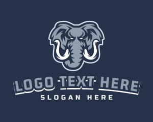 Esport - Furious Elephant Gaming logo design