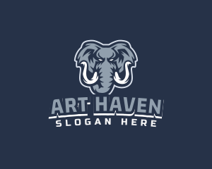 Furious Elephant Esport logo design