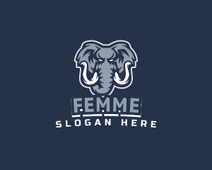 Furious Elephant Esport logo design