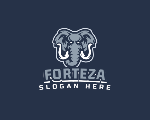 Furious Elephant Esport logo design