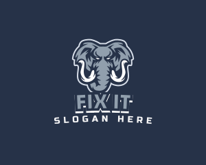 Furious Elephant Esport logo design