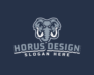 Furious Elephant Esport logo design