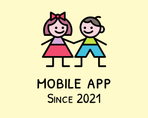 Kids - Children Boy & Girl logo design