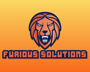 Angry - Angry Lion Varsity logo design