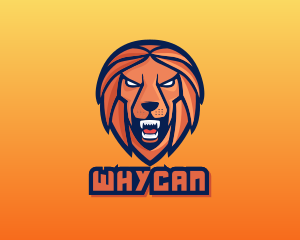 Esports - Angry Lion Varsity logo design