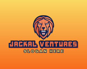 Angry Lion Varsity logo design