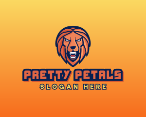 Angry Lion Varsity logo design