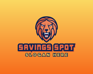 Angry Lion Varsity logo design