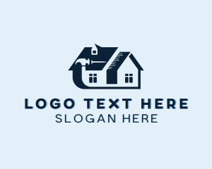 Nail - House Construction Tools logo design